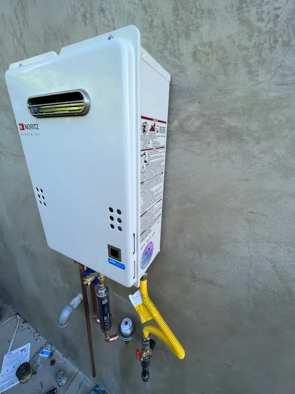 Tankless water heater installation for Russian Village homes
